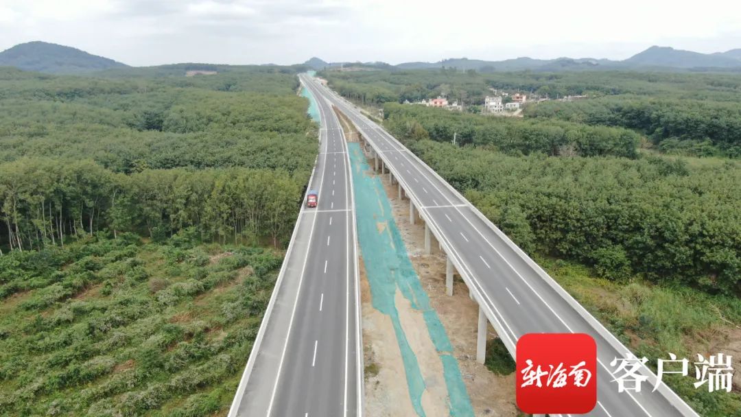 路程時間縮短至20分鐘！海南儋白高速將于明日通車(圖6)