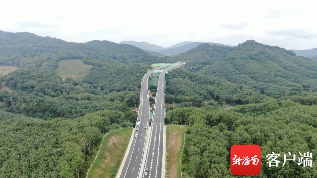路程時間縮短至20分鐘！海南儋白高速將于明日通車(圖8)