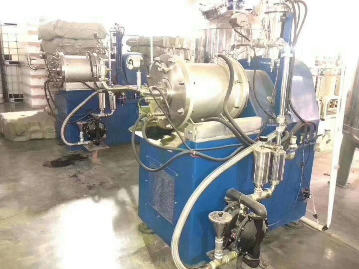 二手陶瓷砂磨機,二手棒銷式砂磨機,二手10升20—30—50升臥式砂磨機(圖1) 二手陶瓷砂磨機,二手棒銷式砂磨機,二手10升20—30—50升臥式砂磨機(圖1)