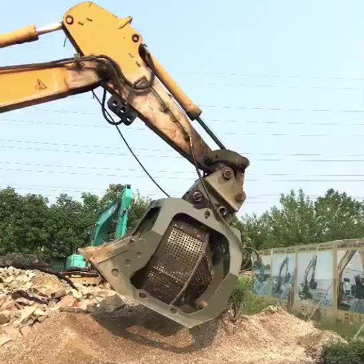 液壓I56合金鋼旋轉篩分斗Z4Z6挖掘機篩石器I872篩沙(圖3) 液壓I56合金鋼旋轉篩分斗Z4Z6挖掘機篩石器I872篩沙(圖3)