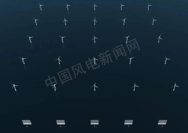 多葉輪浮式風電機組來了，由126臺1MW機組組成！通用汽車投資！(圖6)