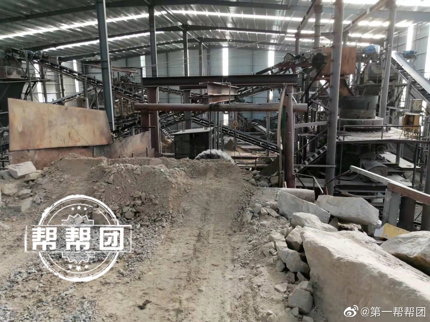 石子加工廠噪音擾民又污染環境，環境部門現場叫停！(圖9)