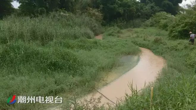 潮州鐵鋪溪流發(fā)黃淤泥堆積,都是洗砂場惹的禍(圖1)