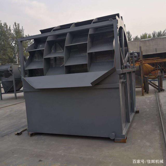 輪斗式洗砂機介紹(圖2) 輪斗式洗砂機介紹(圖2)