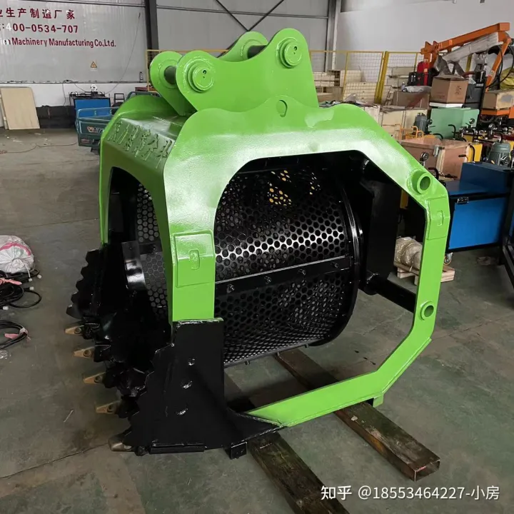 旋轉(zhuǎn)篩分斗液壓篩分斗洗沙斗泥土砂石分離機(圖1) 旋轉(zhuǎn)篩分斗液壓篩分斗洗沙斗泥土砂石分離機(圖1)