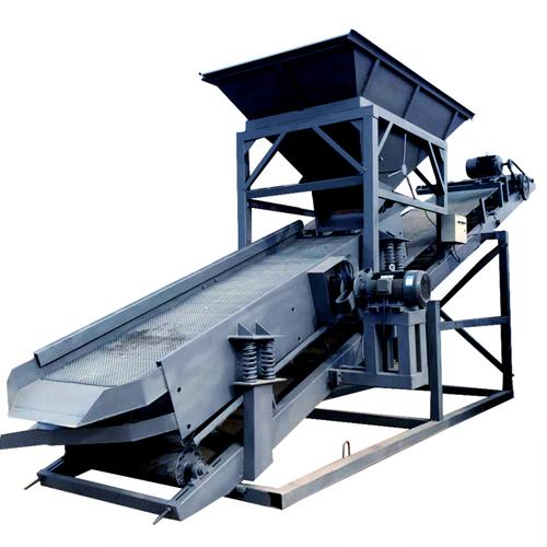 輪式洗砂機振動脫水篩滾筒篩沙機振動砂石分離移動破碎機(圖4) 輪式洗砂機振動脫水篩滾筒篩沙機振動砂石分離移動破碎機(圖4)