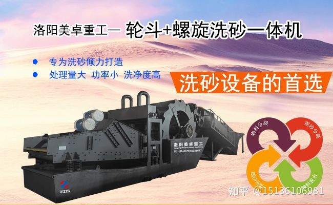 輪斗式洗沙機和螺旋洗沙機的工作流程及原理是什么？(圖4)