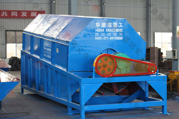 砂石料廠用滾筒篩沙機—砂石料廠用滾筒篩沙機工作原理(圖2)